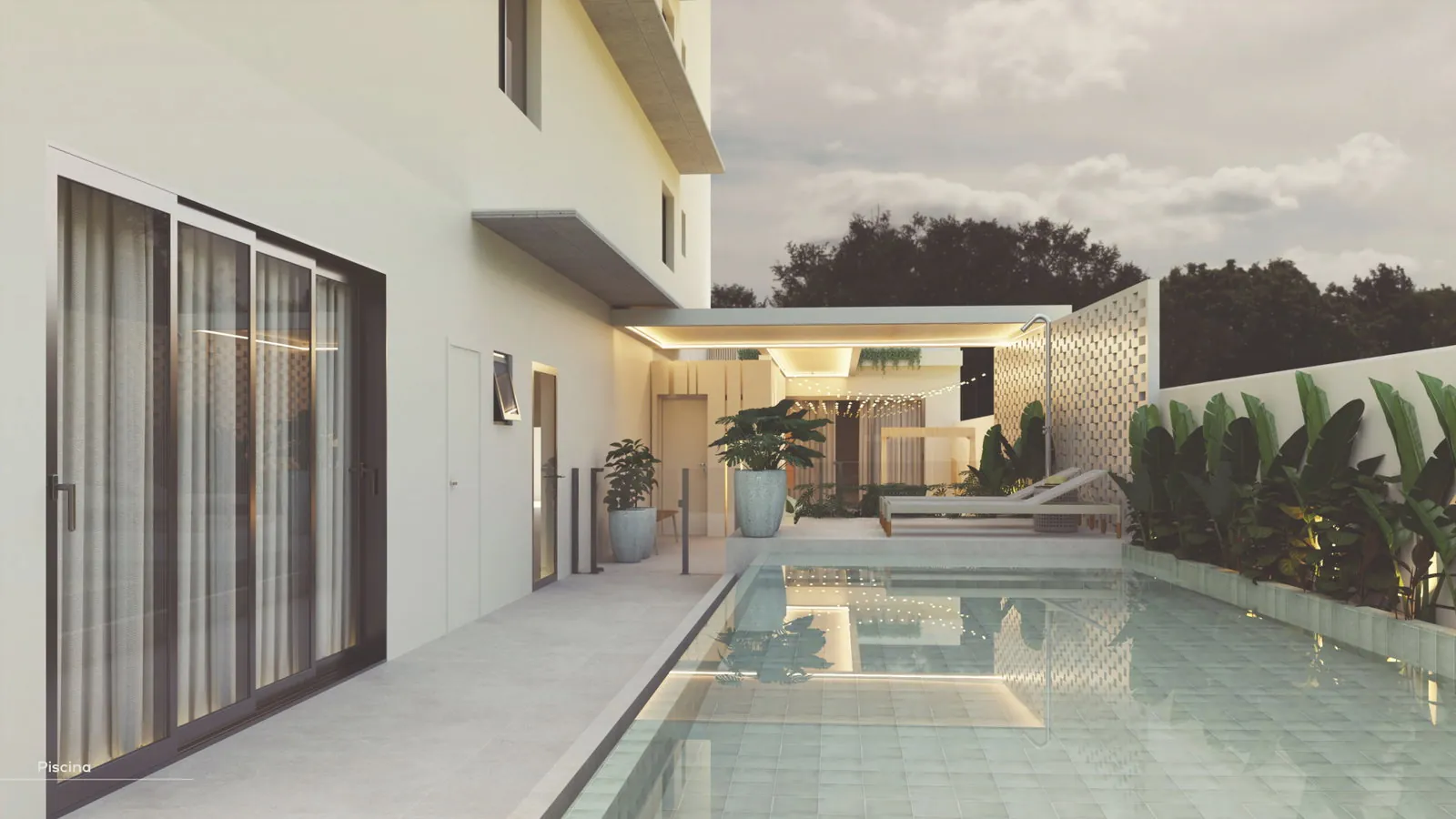 AURA Praia Brava · piscina