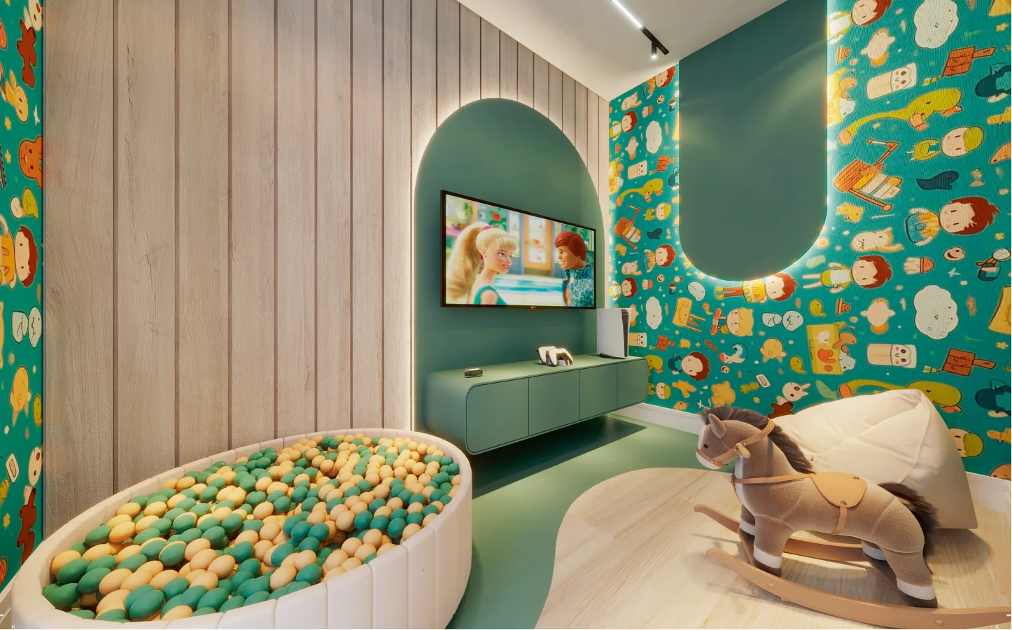 Brava Eco Home · estar kids e brinquedoteca