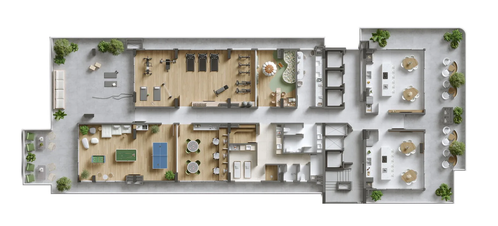 Brava Living · Rooftop - 22º pavimento