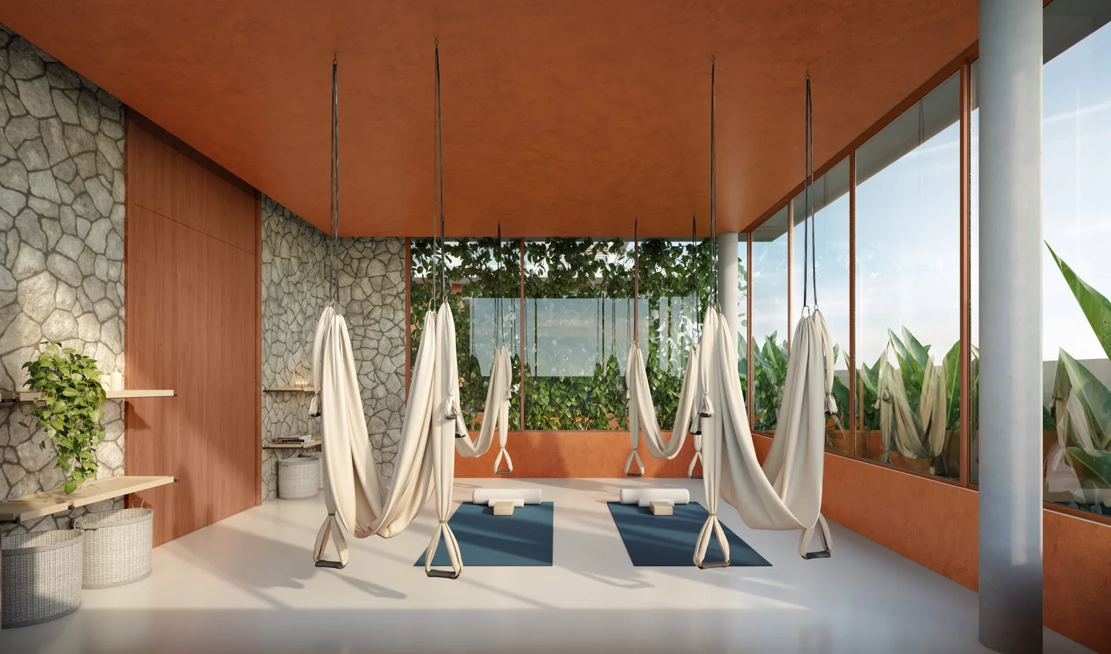 Brava Ocean · sala de yoga e redário