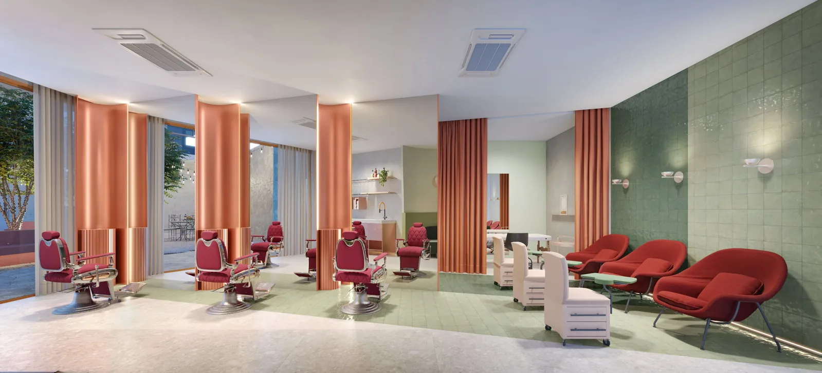 Brava Ocean · espaço da beleza e barbearia