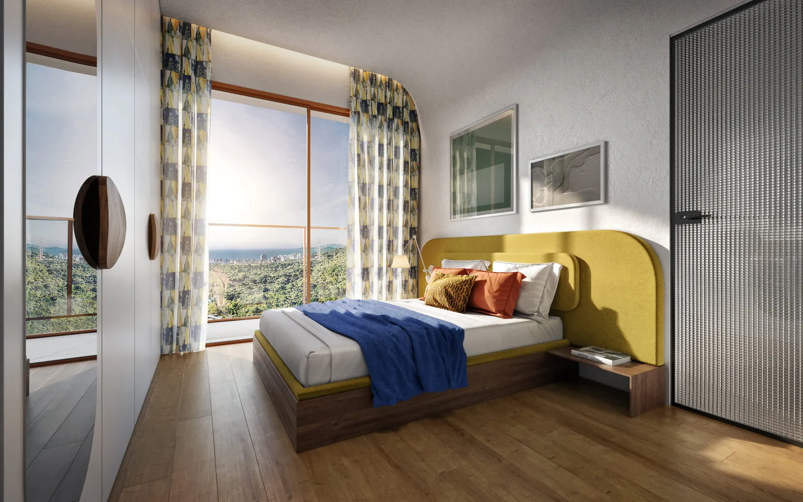 Brava Ocean · suíte do apartamento tipo