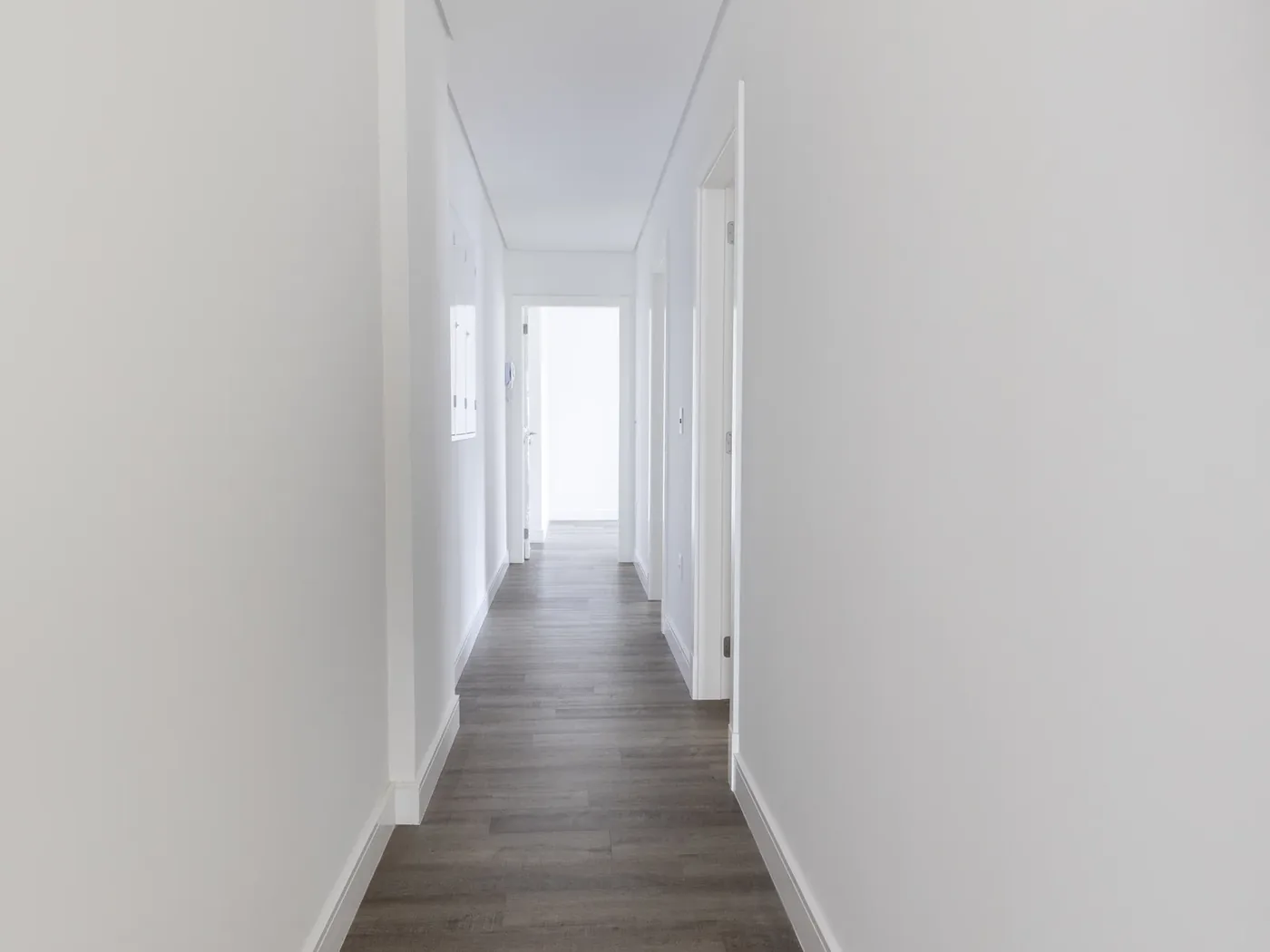 Circulação interna do apartamento 501 do Le Blanc