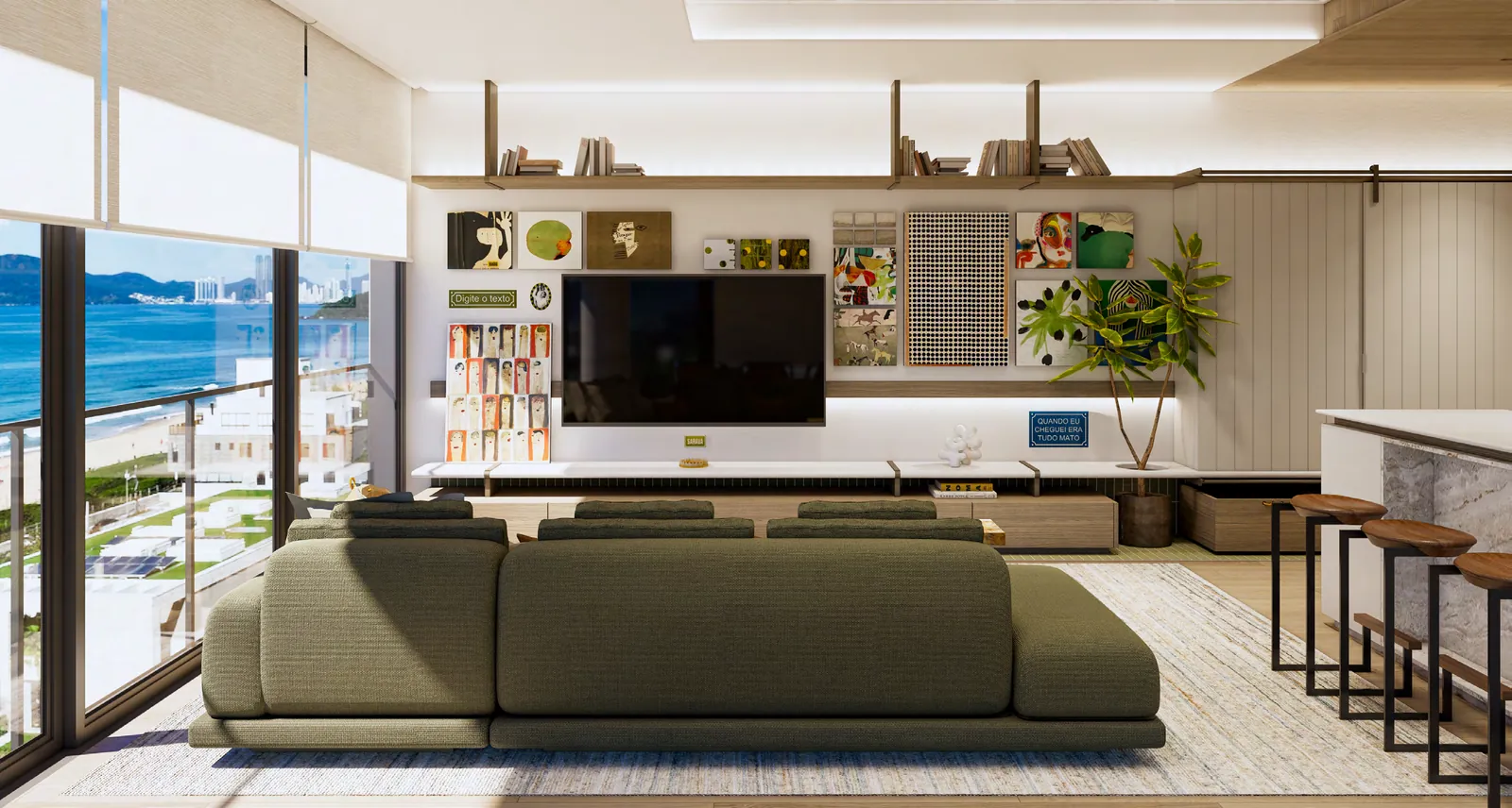 Marbella · living integrado