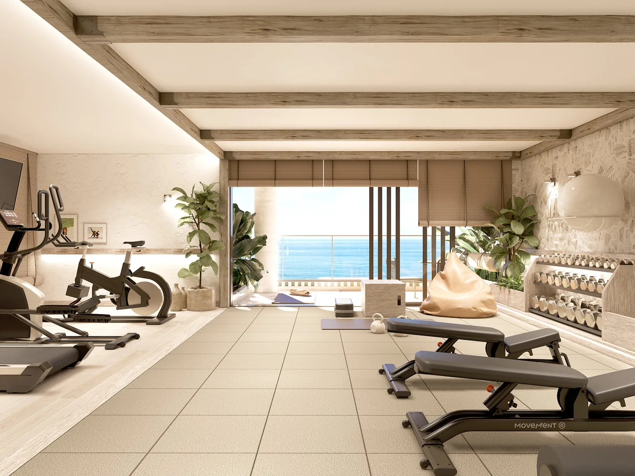 Marbella Praia Brava · academia