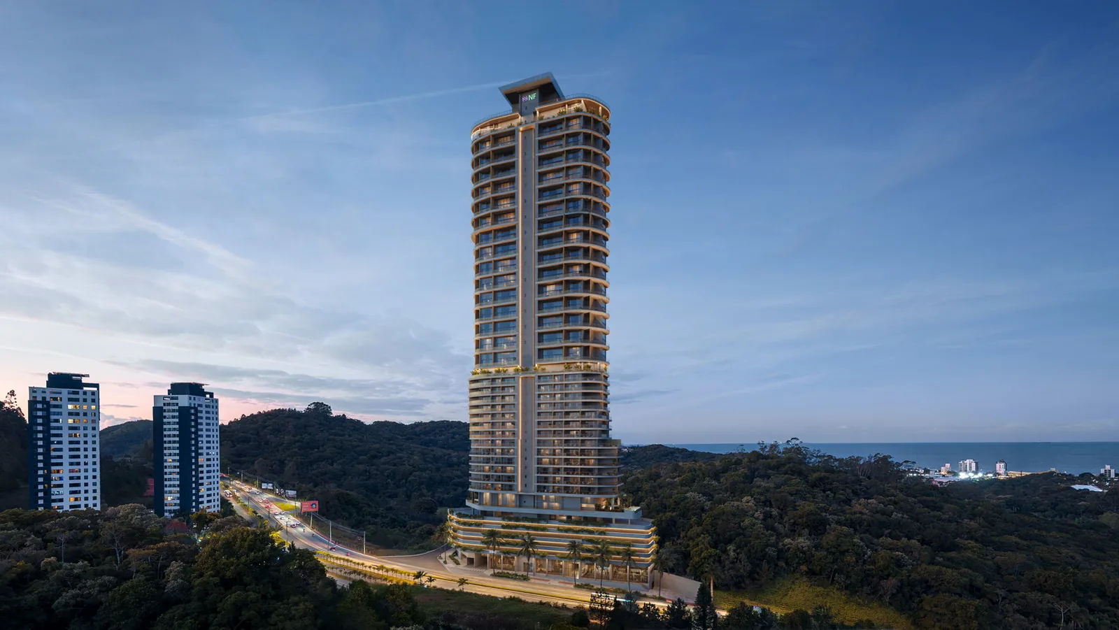 Raro Brava, studios à venda na Praia Brava, Itajaí