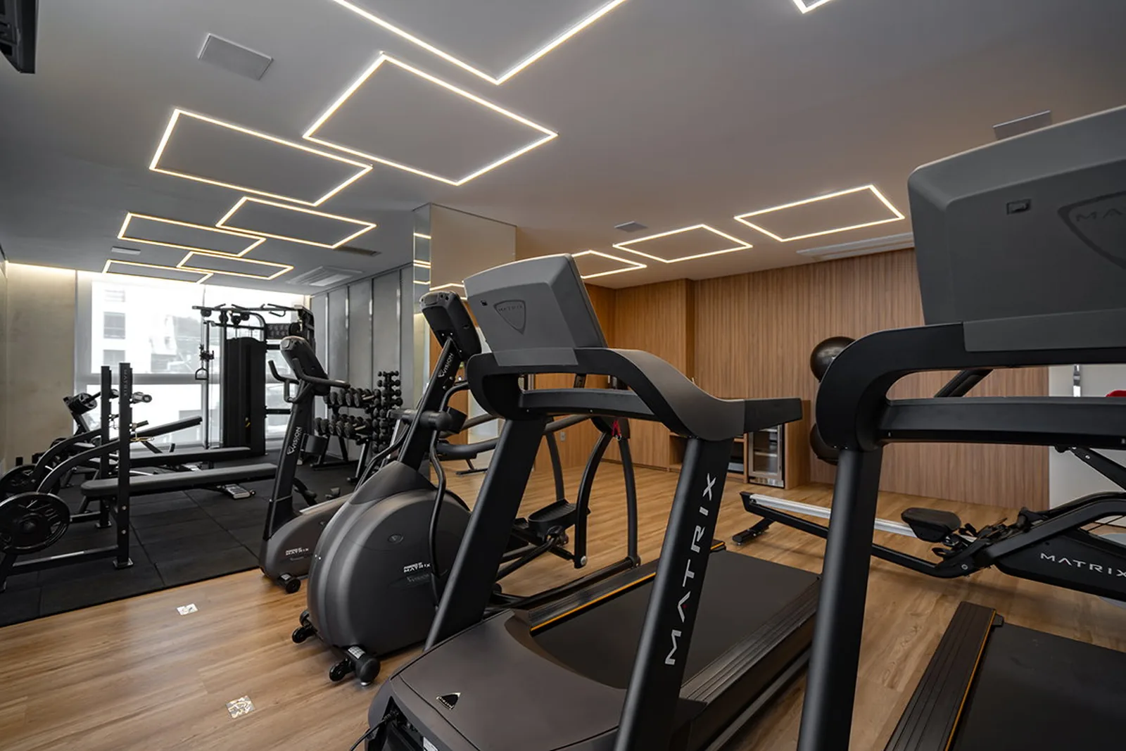 Tirreno: academia equipada e climatizada, com 52 m²